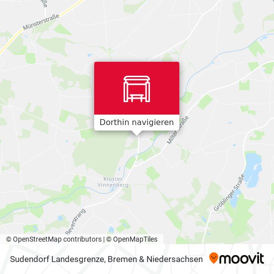 Sudendorf Landesgrenze Karte
