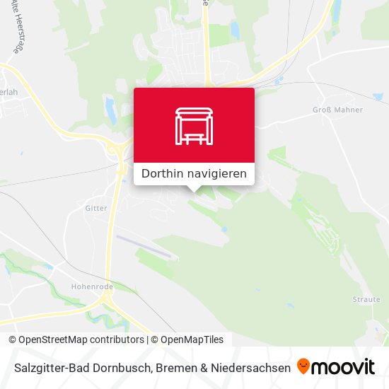 Salzgitter-Bad Dornbusch Karte