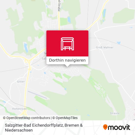 Salzgitter-Bad Eichendorffplatz Karte