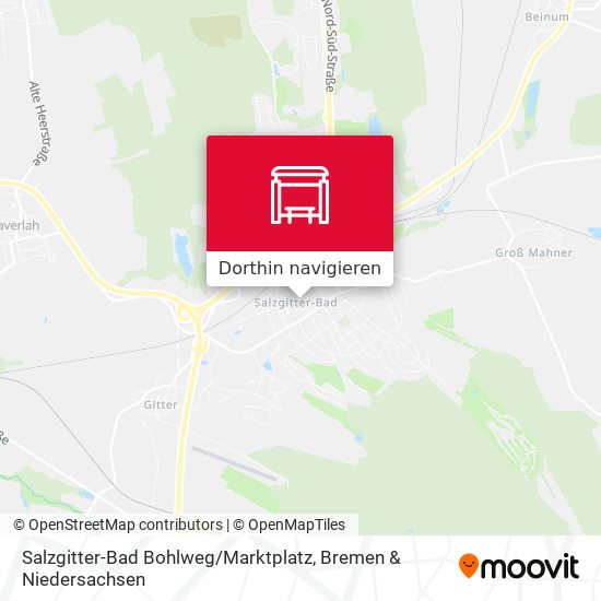 Salzgitter-Bad Bohlweg / Marktplatz Karte