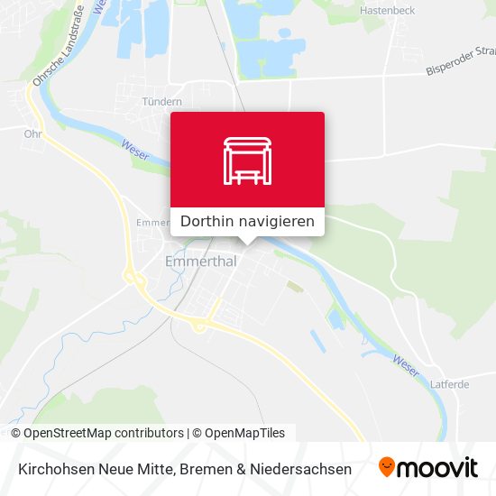 Kirchohsen Neue Mitte Karte