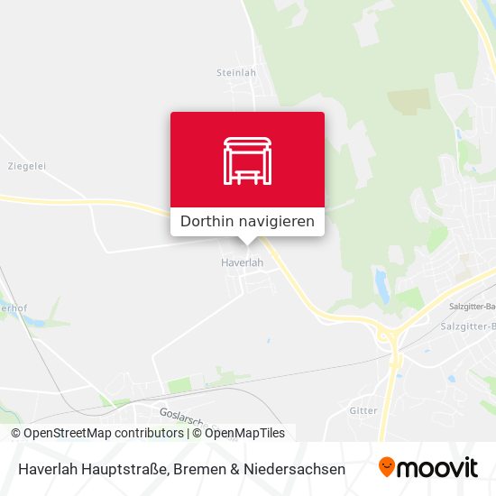 Haverlah Hauptstraße Karte