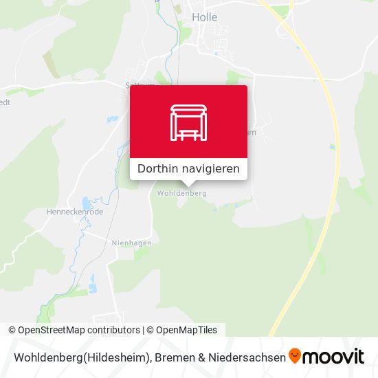 Wohldenberg(Hildesheim) Karte