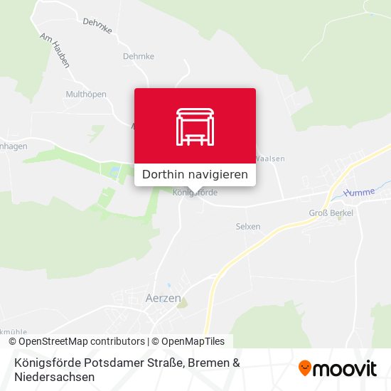 Königsförde Potsdamer Straße Karte