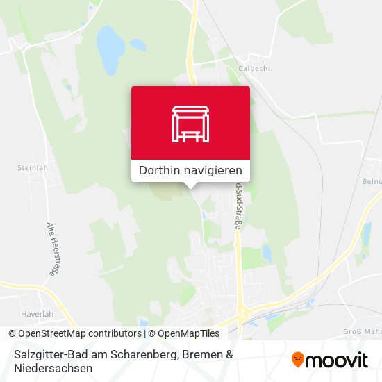 Salzgitter-Bad am Scharenberg Karte