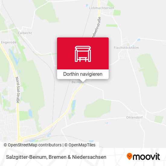 Salzgitter-Beinum Karte