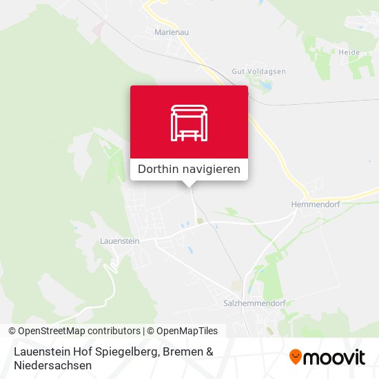 Lauenstein Hof Spiegelberg Karte