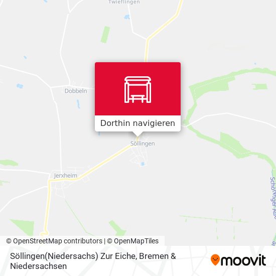 Söllingen(Niedersachs) Zur Eiche Karte
