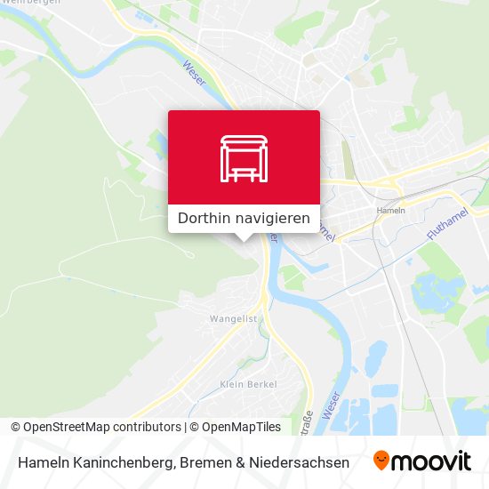 Hameln Kaninchenberg Karte