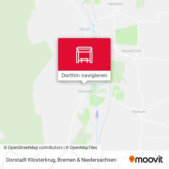Dorstadt Klosterkrug Karte