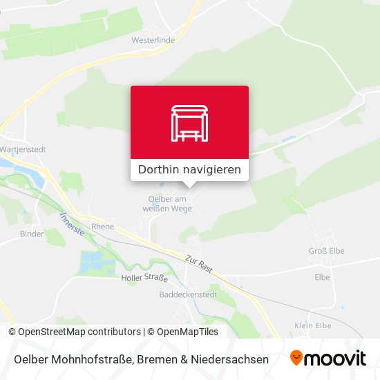 Oelber Mohnhofstraße Karte