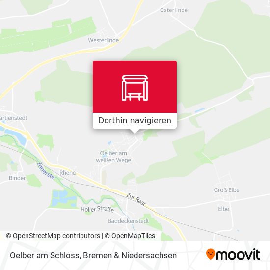 Oelber am Schloss Karte