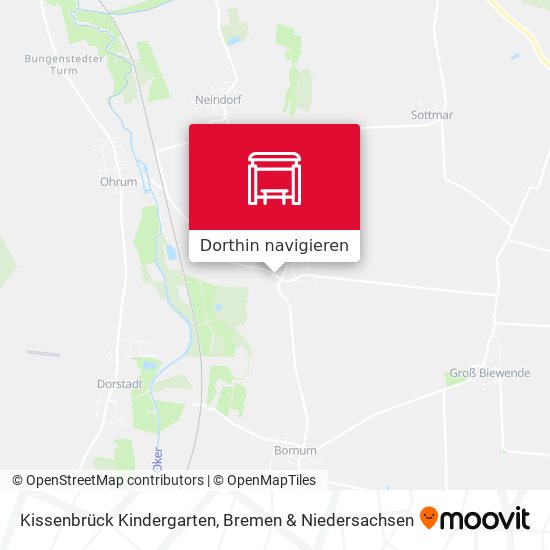 Kissenbrück Kindergarten Karte