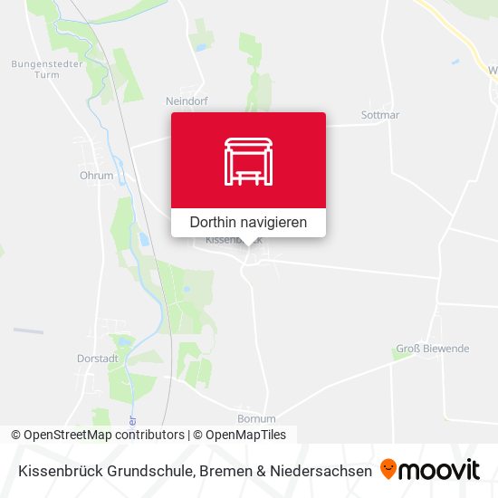 Kissenbrück Grundschule Karte