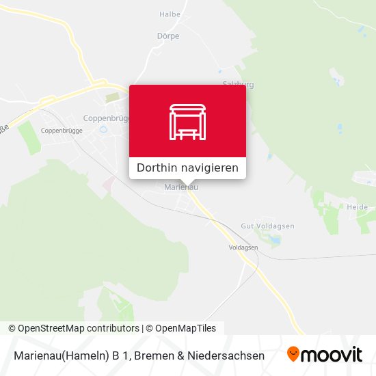 Marienau(Hameln) B 1 Karte