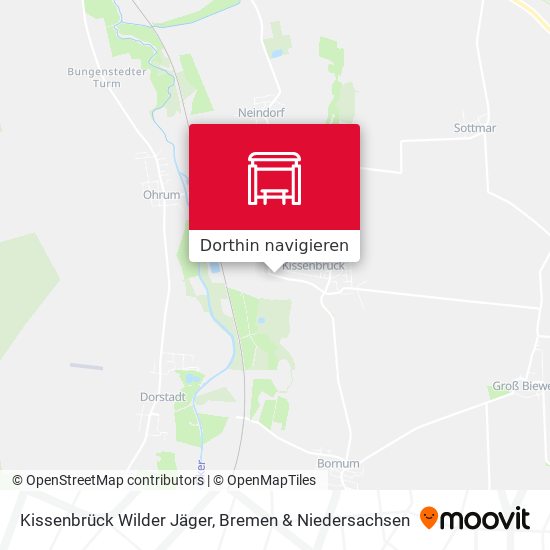 Kissenbrück Wilder Jäger Karte