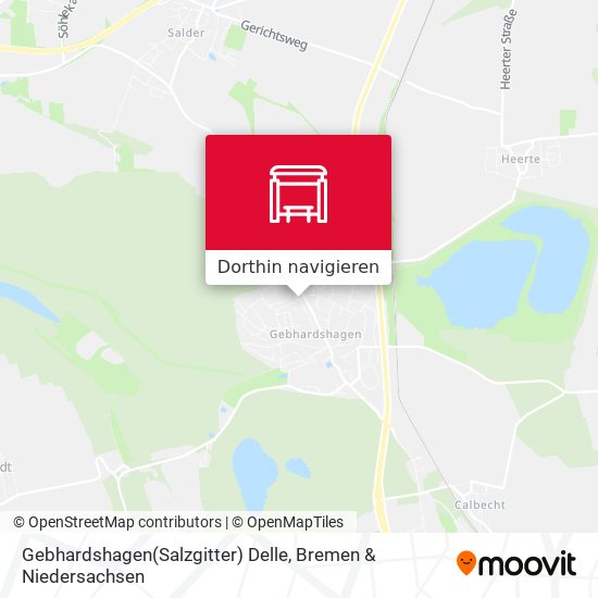 Gebhardshagen(Salzgitter) Delle Karte