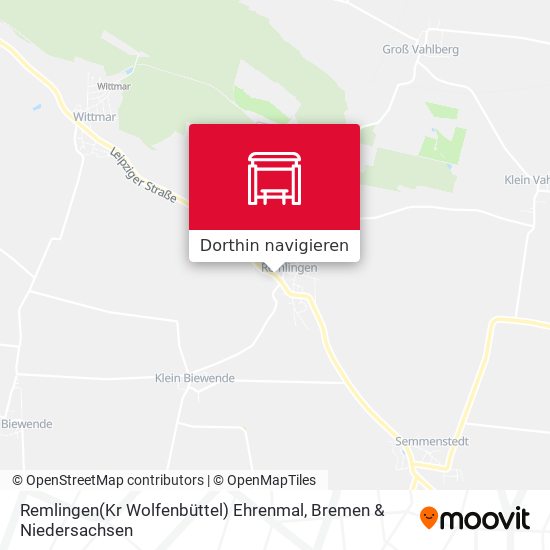 Remlingen(Kr Wolfenbüttel) Ehrenmal Karte