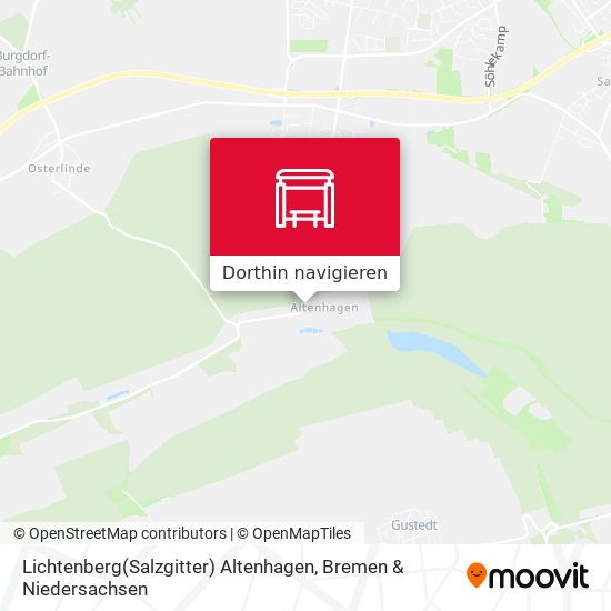 Lichtenberg(Salzgitter) Altenhagen Karte