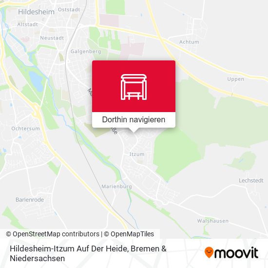 Hildesheim-Itzum Auf Der Heide Karte