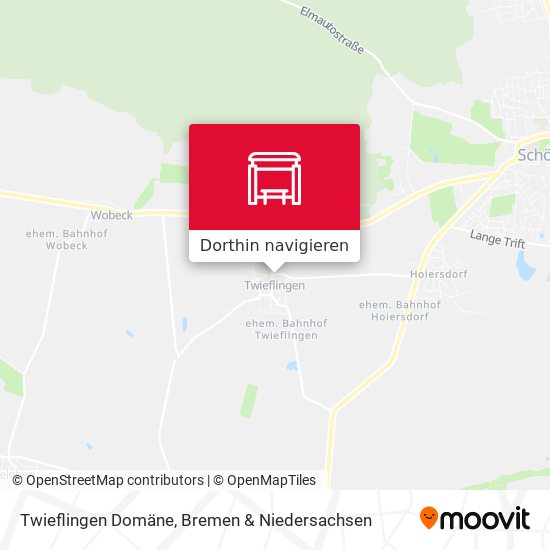 Twieflingen Domäne Karte