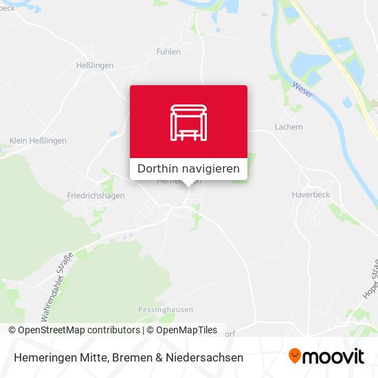 Hemeringen Mitte Karte