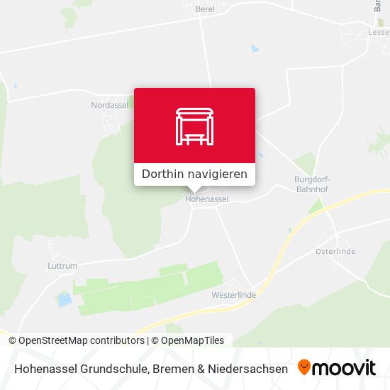 Hohenassel Grundschule Karte