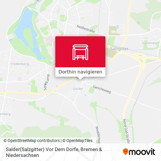 Salder(Salzgitter) Vor Dem Dorfe Karte