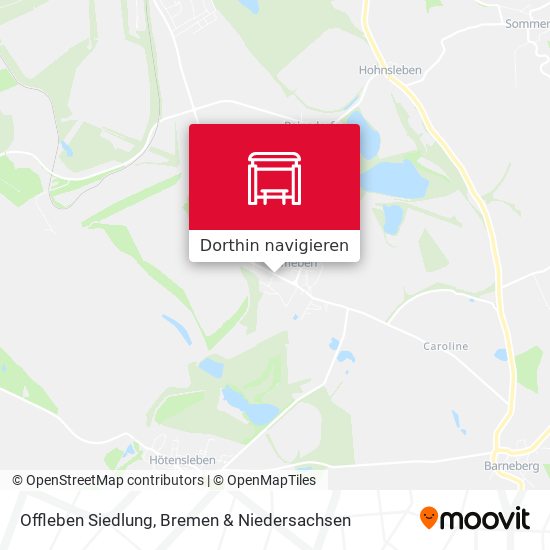 Offleben Siedlung Karte