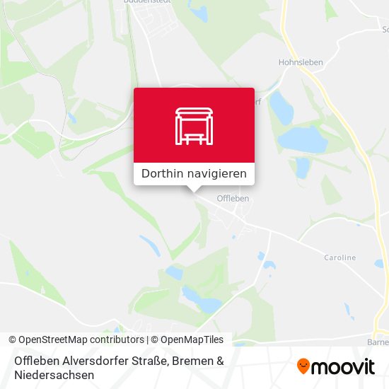 Offleben Alversdorfer Straße Karte