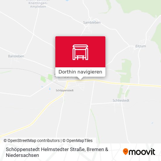 Schöppenstedt Helmstedter Straße Karte