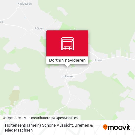 Holtensen(Hameln) Schöne Aussicht Karte
