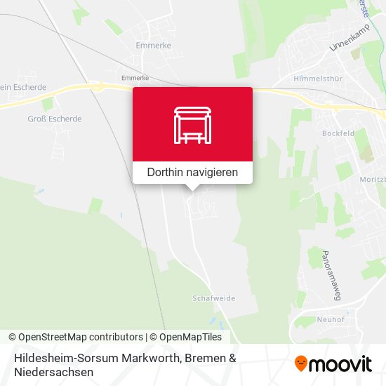 Hildesheim-Sorsum Markworth Karte
