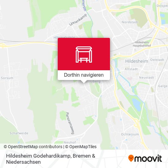 Hildesheim Godehardikamp Karte