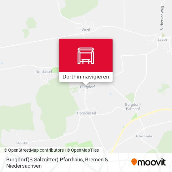 Burgdorf(B Salzgitter) Pfarrhaus Karte
