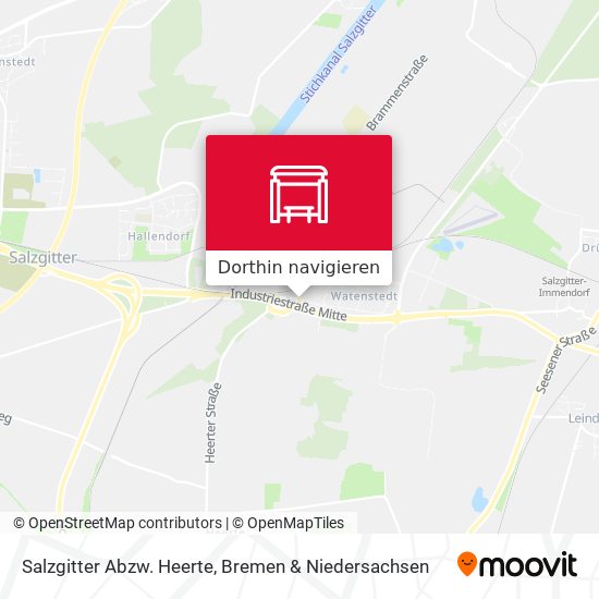 Salzgitter Abzw. Heerte Karte