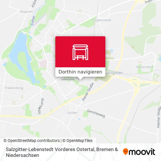 Salzgitter-Lebenstedt Vorderes Ostertal Karte