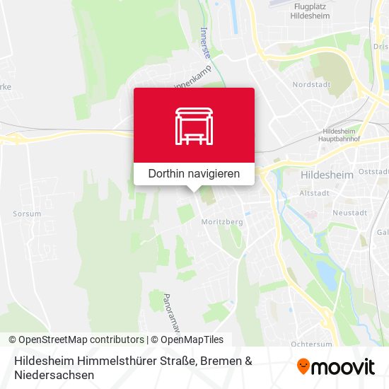 Hildesheim Himmelsthürer Straße Karte