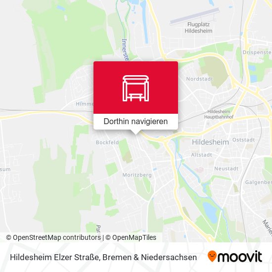 Hildesheim Elzer Straße Karte