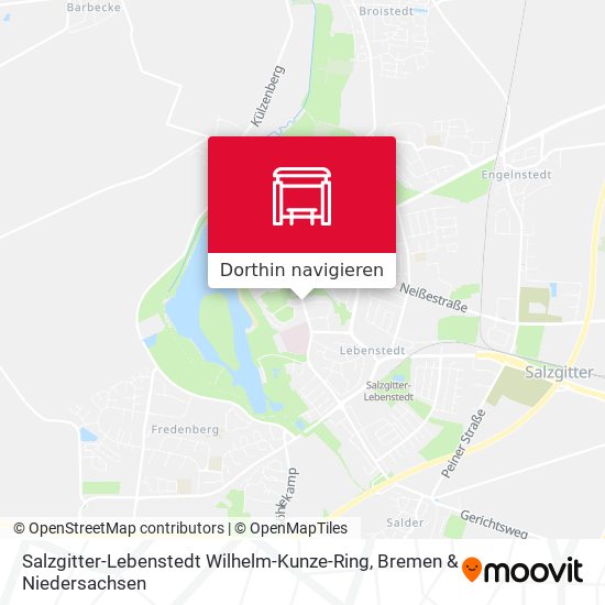 Salzgitter-Lebenstedt Wilhelm-Kunze-Ring Karte