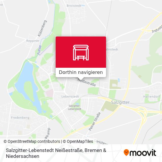 Salzgitter-Lebenstedt Neißestraße Karte