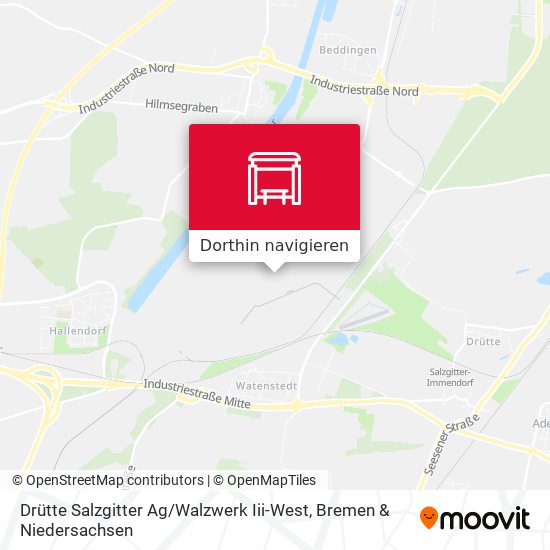 Drütte Salzgitter Ag / Walzwerk Iii-West Karte