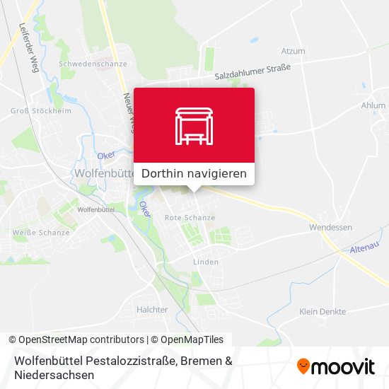 Wolfenbüttel Pestalozzistraße Karte