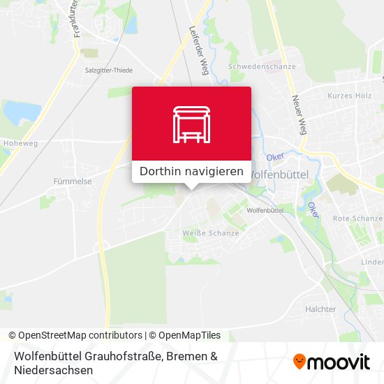 Wolfenbüttel Grauhofstraße Karte