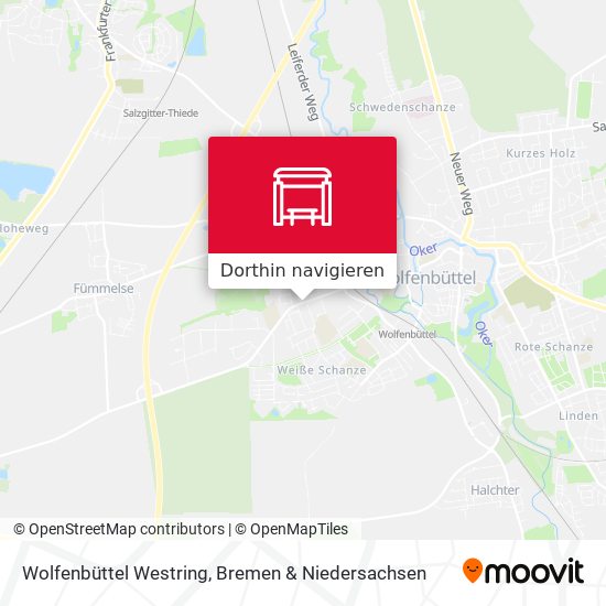 Wolfenbüttel Westring Karte