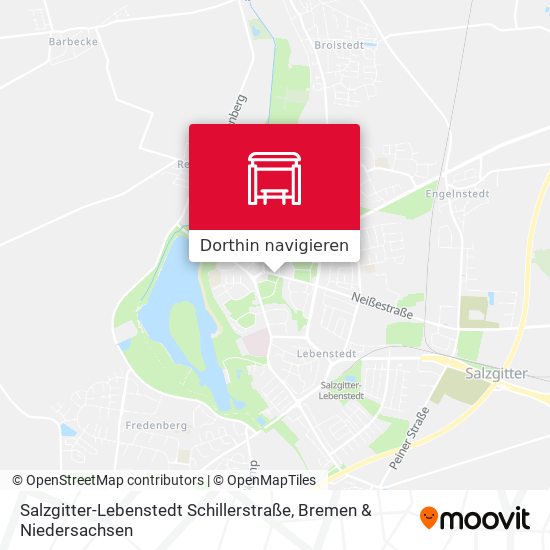 Salzgitter-Lebenstedt Schillerstraße Karte