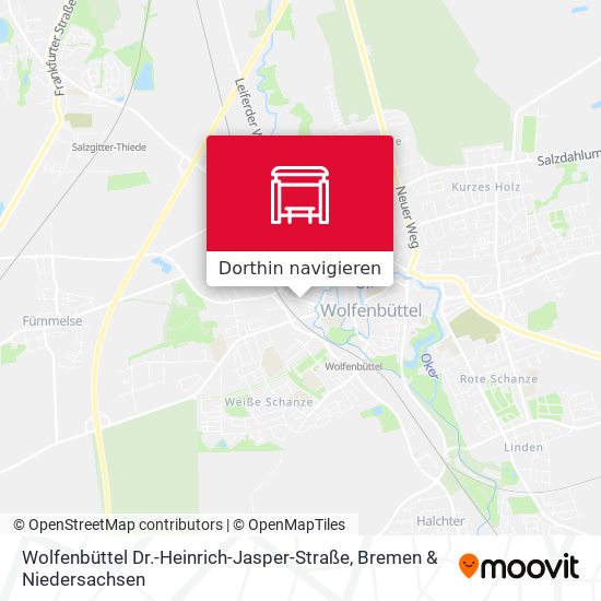 Wolfenbüttel Dr.-Heinrich-Jasper-Straße Karte