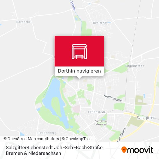Salzgitter-Lebenstedt Joh.-Seb.-Bach-Straße Karte