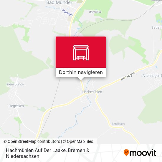 Hachmühlen Auf Der Laake Karte