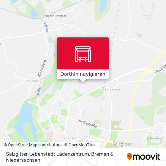 Salzgitter-Lebenstedt Ladenzentrum Karte